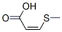 (Z)-3-(Methylthio)acrylic acid 结构式