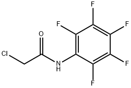 2-氯-N-(五氟苯基)乙酰胺 结构式