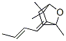 2-[(1E,2E)-2-Buten-1-ylidene]-1,3,3-trimethyl-7-oxabicyclo[2.2.1]heptane 结构式