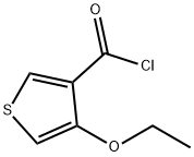 3-Thiophenecarbonylchloride,4-ethoxy-(9CI) 结构式