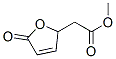 methyl 2-(5-oxo-2H-furan-2-yl)acetate 结构式