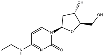 N4-ETHYL-2'-DEOXYCYTIDINE 结构式