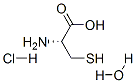 L-半胱氨酸盐酸盐一水合物 结构式