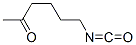 2-Hexanone, 6-isocyanato- (9CI) 结构式