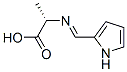 L-Alanine, N-(1H-pyrrol-2-ylmethylene)- (9CI) 结构式