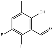 2,3-Difluoro-6-Hydroxy-5-Methylbenzaldehyde96% 结构式