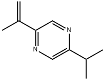 Pyrazine, 2-(1-methylethenyl)-5-(1-methylethyl)- (9CI) 结构式