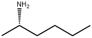 (S)-2-己基胺 结构式