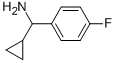 ALPHA-环丙基-4-氟苄胺 结构式