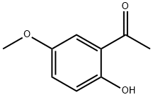 2'-羟基-5'-甲氧基苯乙酮 结构式