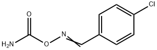 p-Chlorobenzaldehyde O-carbamoyl oxime 结构式