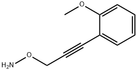 Hydroxylamine, O-[3-(2-methoxyphenyl)-2-propynyl]- (9CI) 结构式