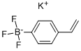 4-乙烯基苯基三氟硼酸钾 结构式