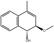 1-Naphthalenol,1,2-dihydro-2-methoxy-4-methyl-,(1R,2R)-(9CI) 结构式