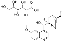 葡萄糖酸奎尼丁 结构式