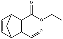 3-Formylbicyclo[2.2.1]hept-5-ene-2-carboxylic acid ethyl ester 结构式