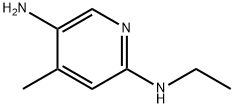 2,5-Pyridinediamine,  N2-ethyl-4-methyl- 结构式