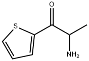 2-氨基-1-(2-噻吩基)-1-丙酮 结构式