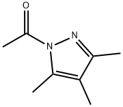 1H-Pyrazole,  1-acetyl-3,4,5-trimethyl-  (9CI) 结构式