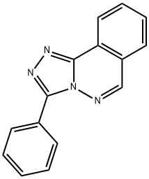 3-苯基-[1,2,4]三唑并[3,4-A]酞嗪 结构式