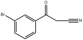 3-溴苯酰乙腈 结构式
