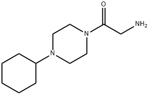 2-Amino-1-(4-cyclohexyl-piperazin-1-yl)-ethanonex2HCl