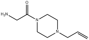 1-(4-ALLYL-PIPERAZIN-1-YL)-2-AMINO-ETHANONE 2 HCL 结构式