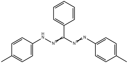 1,5-Bis(4-methylphenyl)-3-phenyl-1,2,4,5-tetraaza-1,3-pentadiene 结构式