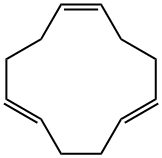 1,5,9-环十二碳三烯 结构式