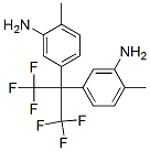 2,2-双(3-氨基-4-甲基苯基)六氟丙烷 结构式