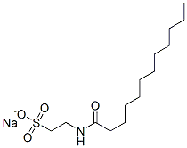 月桂酰牛磺酸钠 结构式