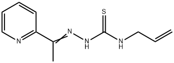 METHYL2-PYRIDYLKETONE4-ALLYL-3-THIOSEMICARBAZONE 结构式