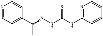 methyl 4-pyridylketone 4-[2-pyridyl]-3-thiosemicarbazone 结构式