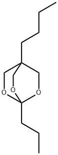 4-butyl-1-propyl-2,6,7-trioxabicyclo[2.2.2]octane 结构式