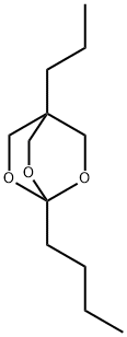 1-butyl-4-propyl-2,6,7-trioxabicyclo[2.2.2]octane 结构式