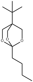 1-butyl-4-tert-butyl-2,6,7-trioxabicyclo[2.2.2]octane 结构式