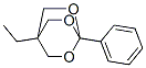 4-ethyl-1-phenyl-2,6,7-trioxabicyclo[2.2.2]octane 结构式