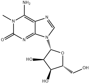 1-Methylisoguanosine 结构式