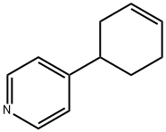 4-(3-CYCLOHEXEN-1-YL)PYRIDINE, 99 结构式