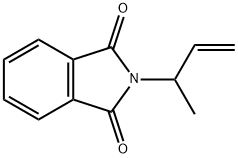 2-(but-3-en-2-yl)isoindoline-1,3-dione 结构式