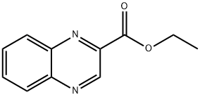 2-喹喔啉羧酸乙酯 结构式