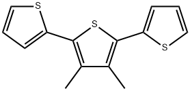 3',4'-Dimethylterthiophene 结构式
