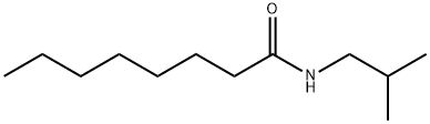 OctanaMide, N-(2-Methylpropyl)- 结构式