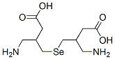 2-carboxymethyl-3-aminopropylselenide 结构式