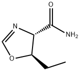 4-Oxazolecarboxamide,5-ethyl-4,5-dihydro-,trans-(9CI) 结构式