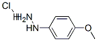 4-甲氧基苯肼盐酸盐 结构式