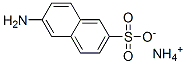 ammonium 6-aminonaphthalene-2-sulphonate 结构式