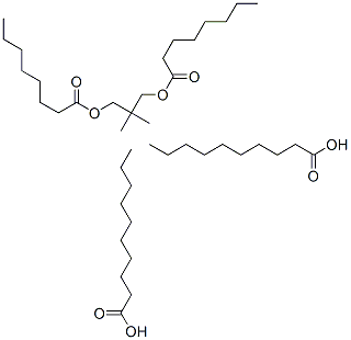 新戊二醇二辛酸酯/二癸酸酯 结构式