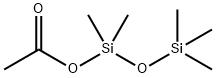 1,1,1,3,3-五甲基-3-乙酰氧基二硅氧烷 结构式