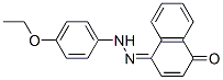 (4Z)-4-[(4-ethoxyphenyl)hydrazinylidene]naphthalen-1-one 结构式